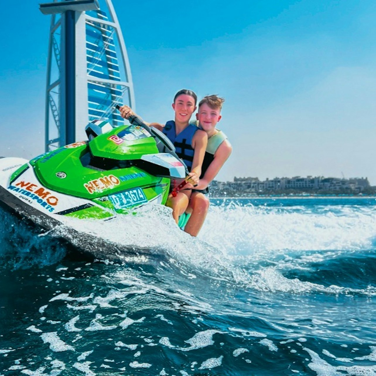 Dubai Jet Ski: 30-Min Burj Al Arab Tour + Hot Dog - Photo 1 of 22